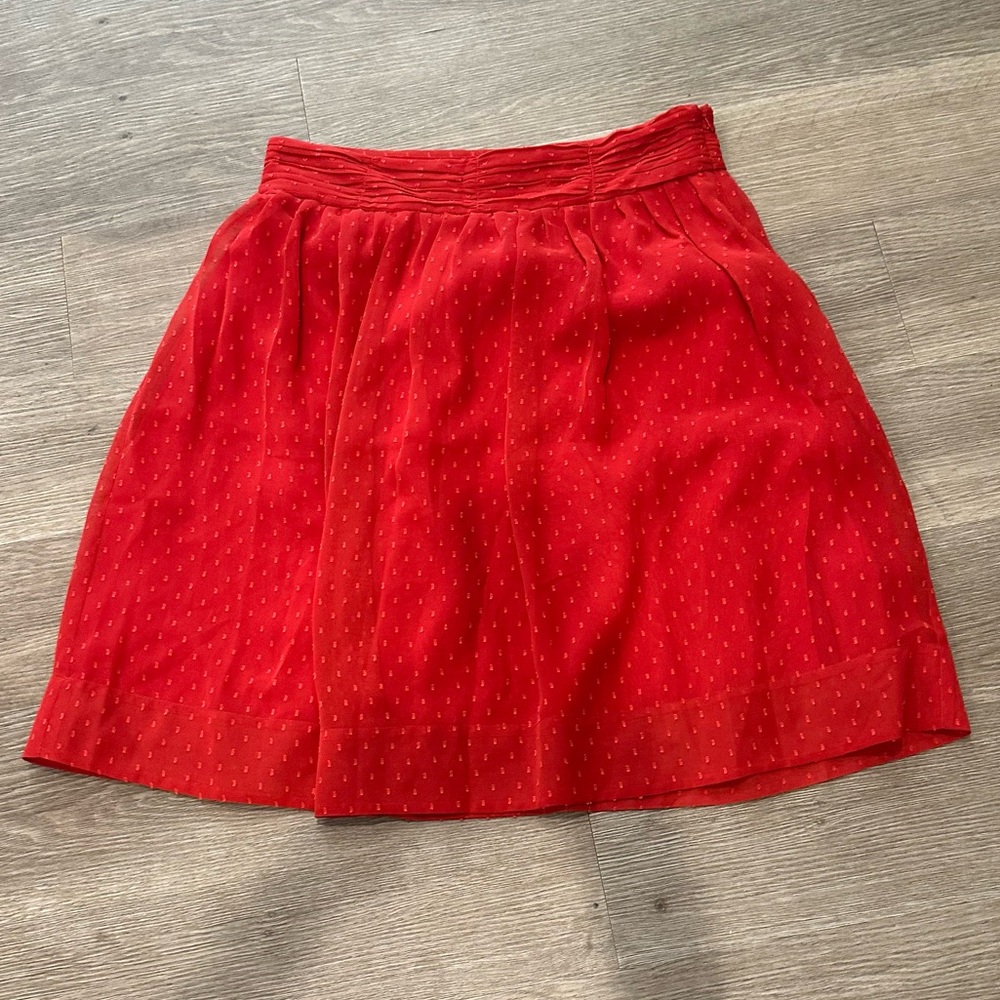 Savior Brothers Lace Speckled Lined Midi Skirt